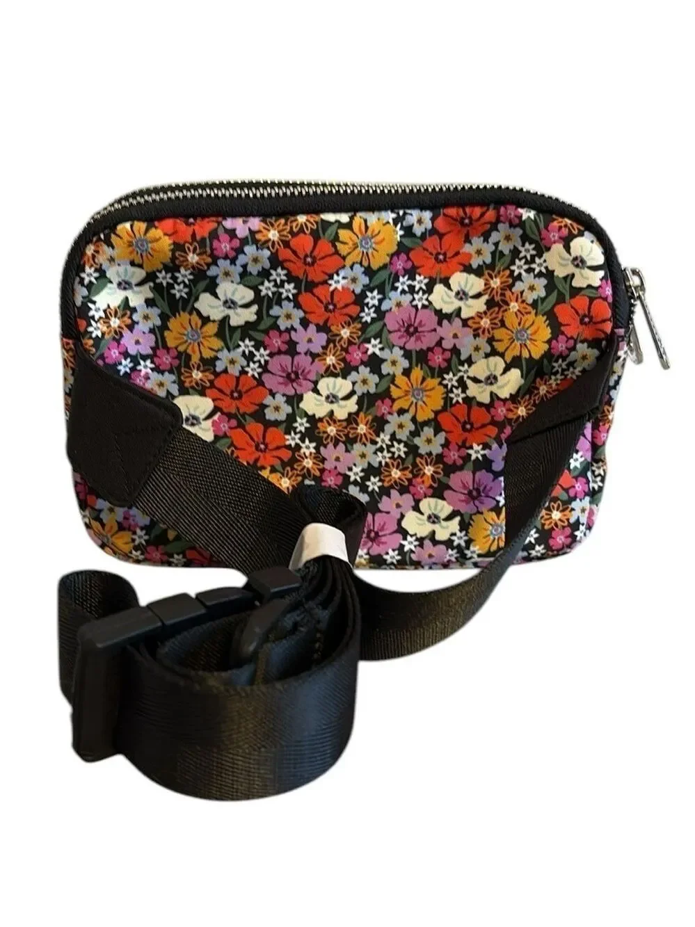 Brighton Women's Painted Poppies Waist Bag Floral Multicolor New